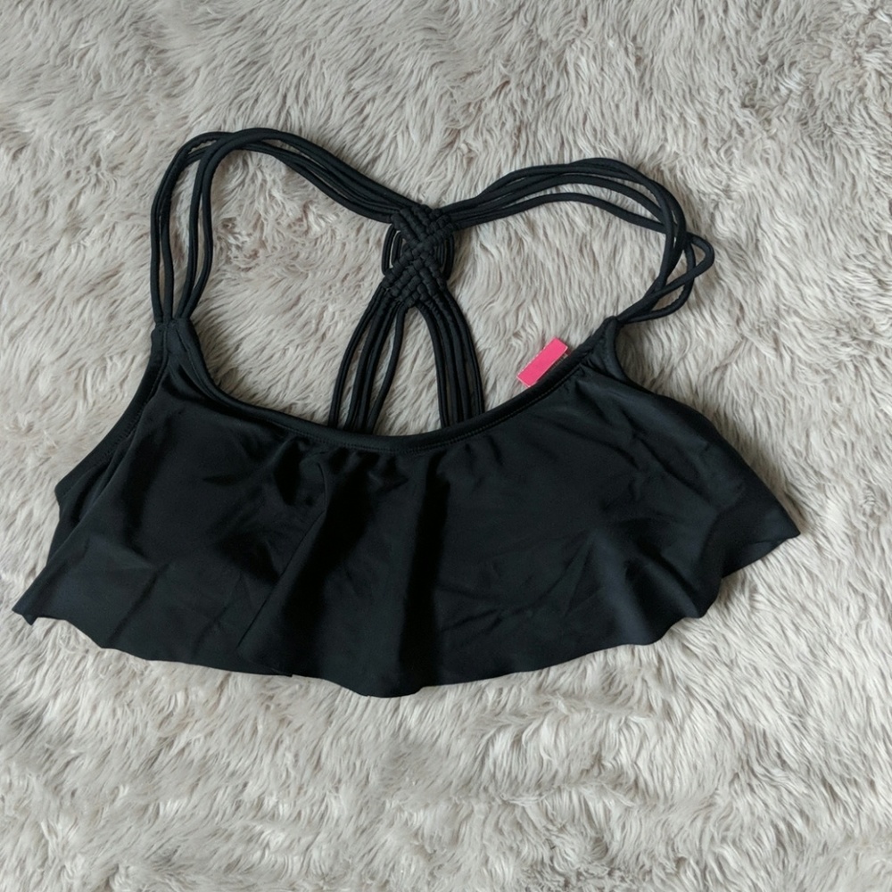 NWT Xhilaration lack bikini top